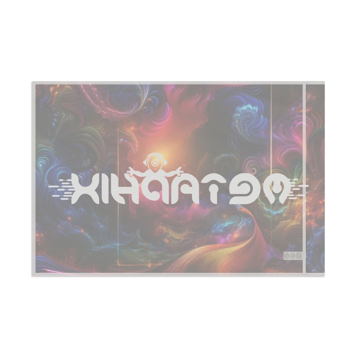 Cosmic Vibe Flag Metaphix Design for Spiritual Celebrations