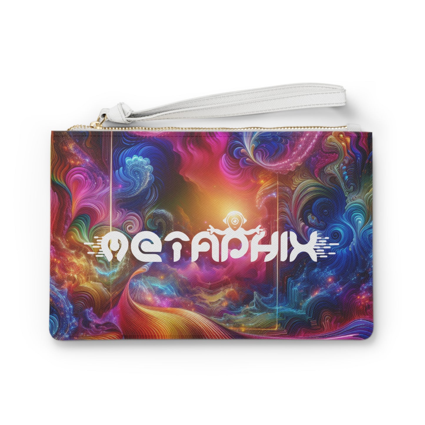 Colorful Vibrant Clutch Bag