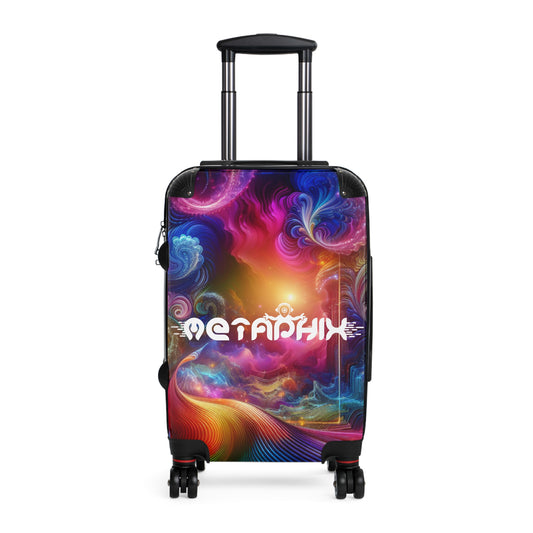 Vibrant Psychedelic Travel Suitcase