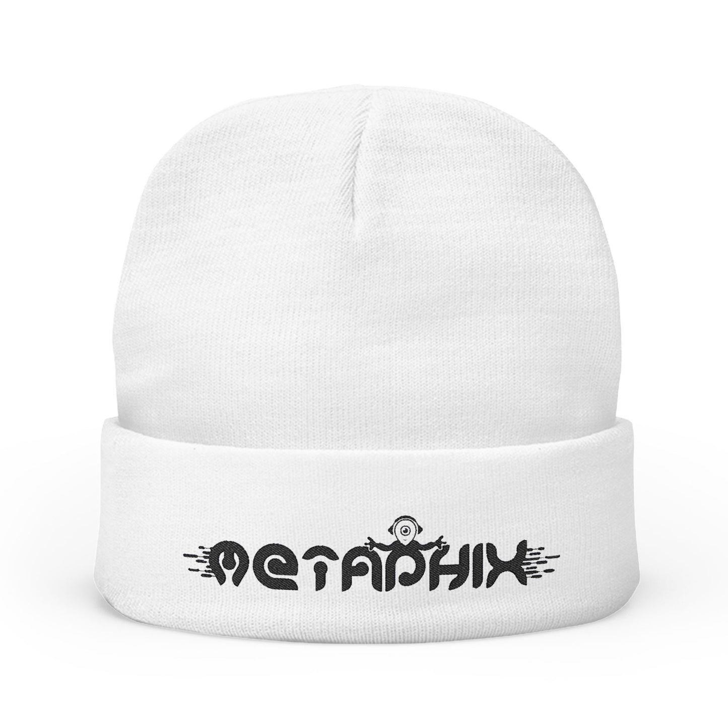 Metaphix Knit Beanie (Black Logo)