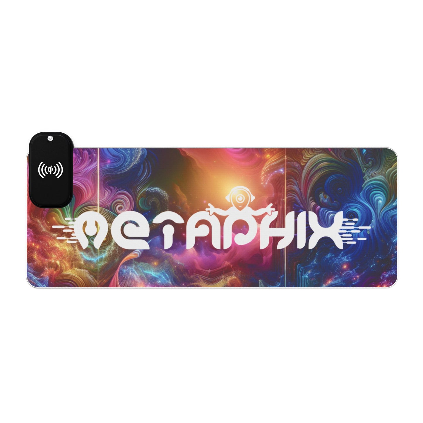 LED Gaming Mouse Pad with Wireless Charging