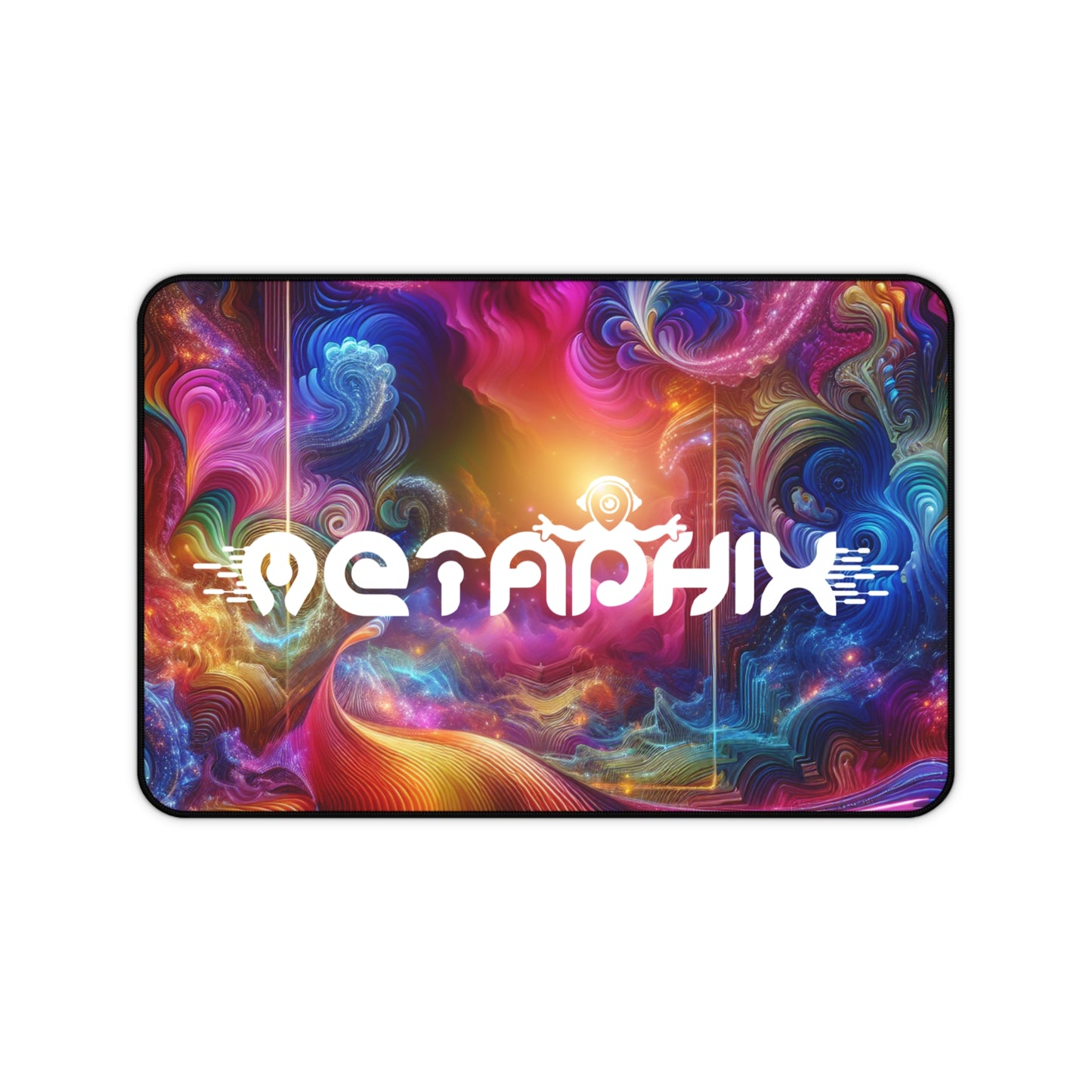 Vibrant Cosmic Desk Mat