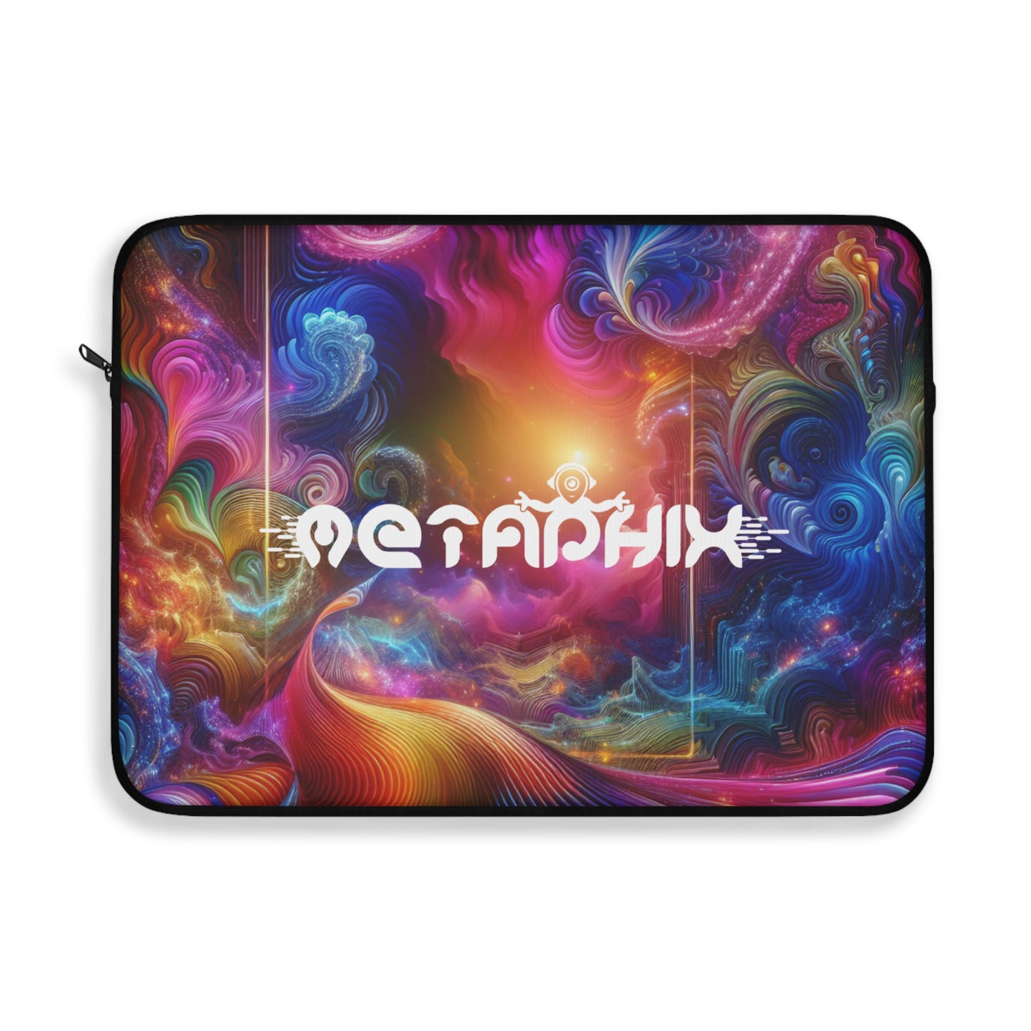 Vibrant Psychedelic Laptop Sleeve