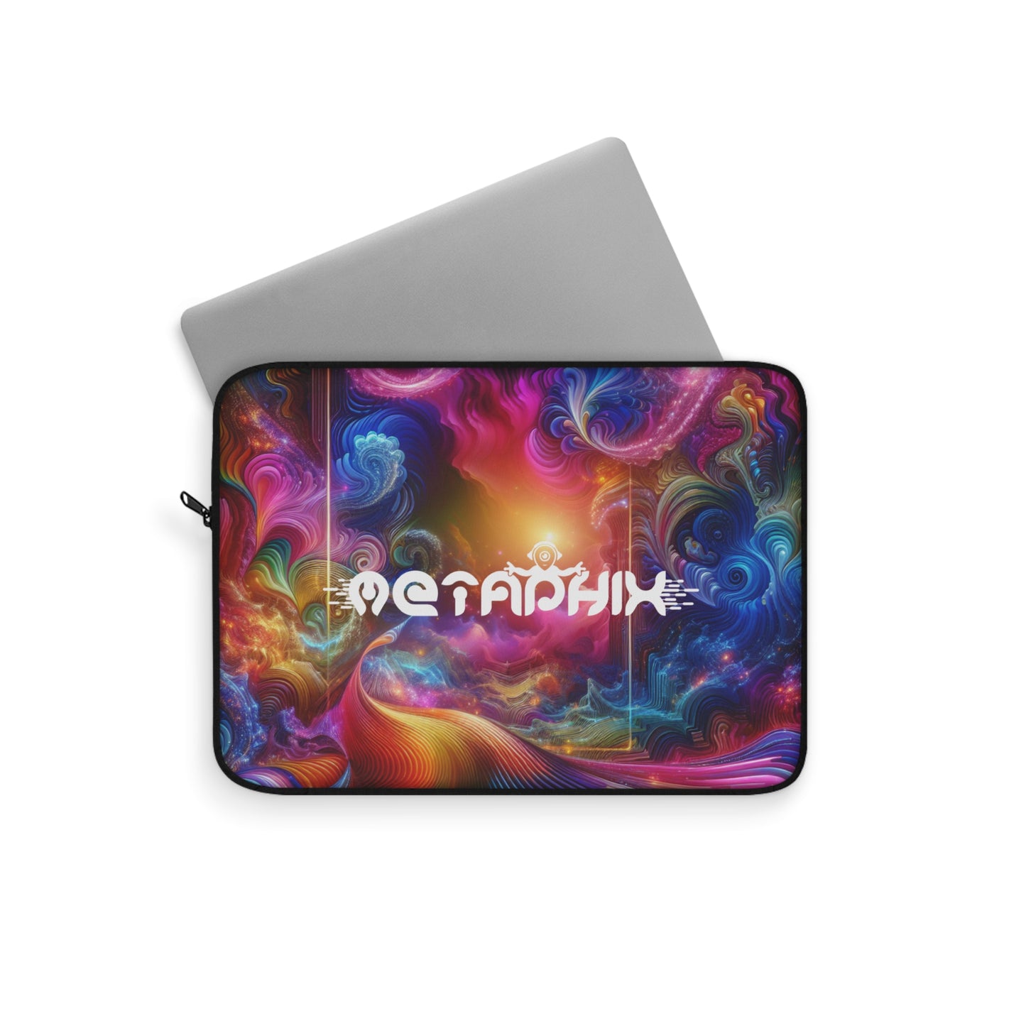 Vibrant Psychedelic Laptop Sleeve