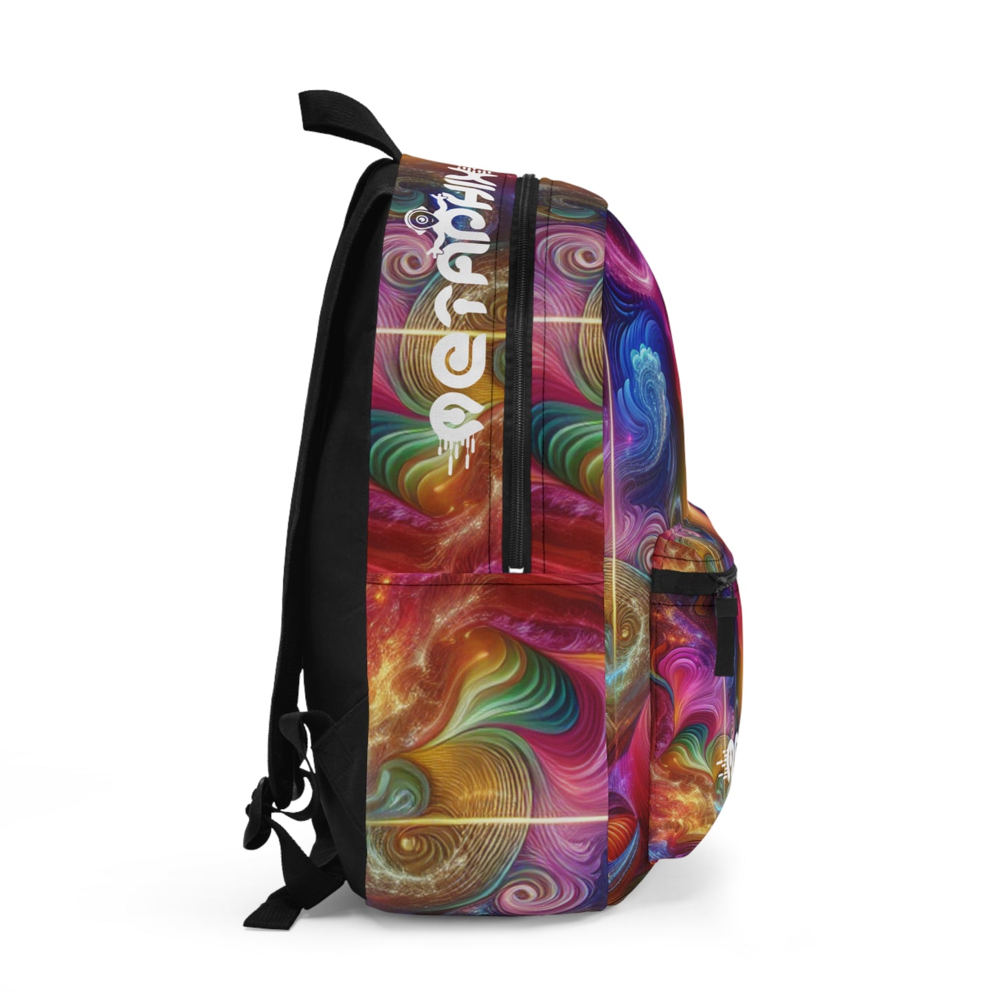 Vibrant Psychedelic Backpack