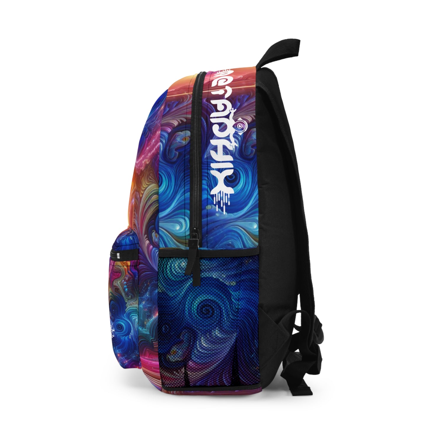 Vibrant Psychedelic Backpack