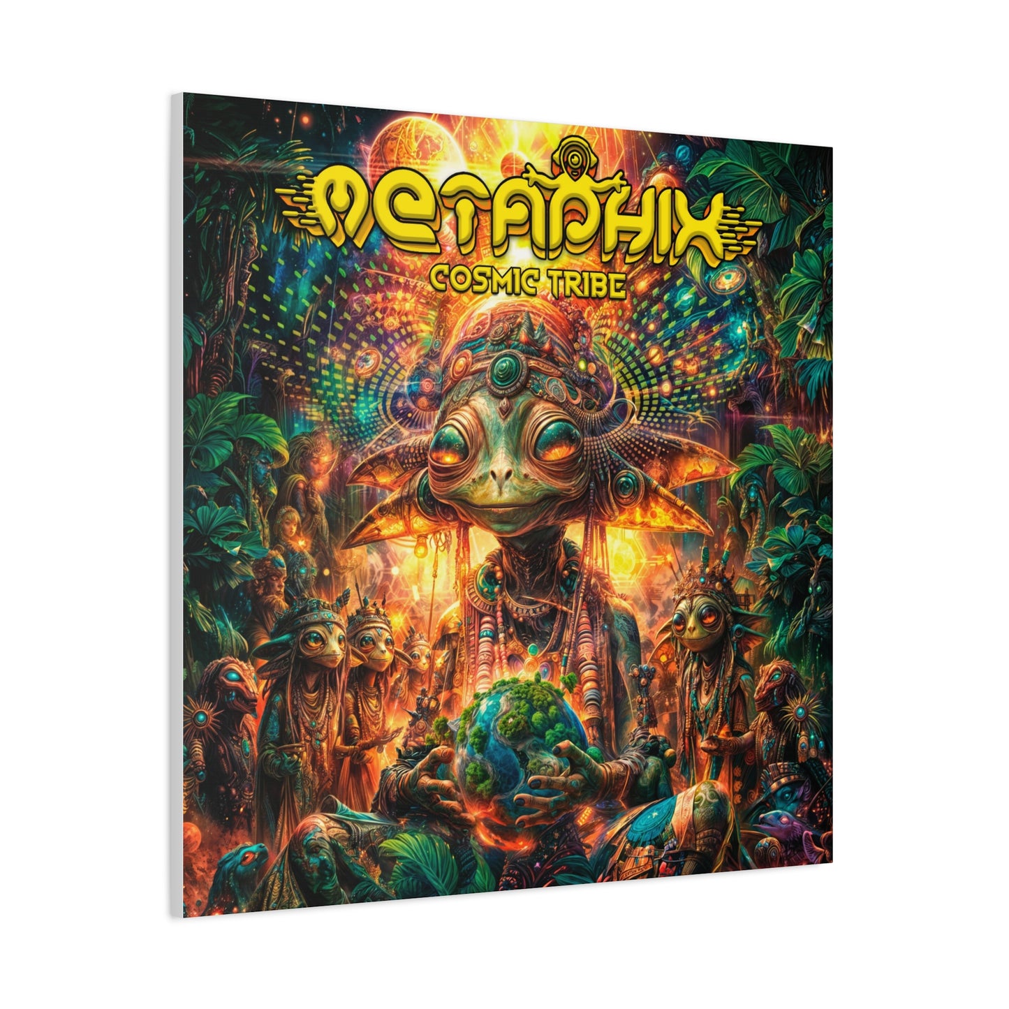 Cosmic Tribe Canvas Art